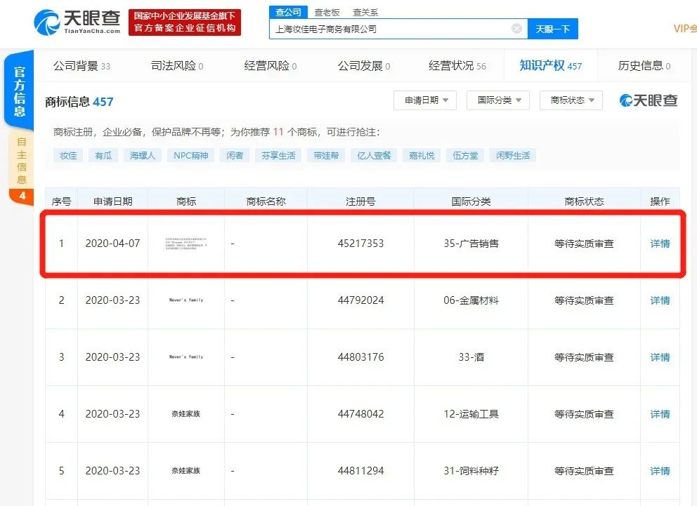 李佳琦用口头禅“OMG买它”注册商标，SO，我们还能说这句话吗？
