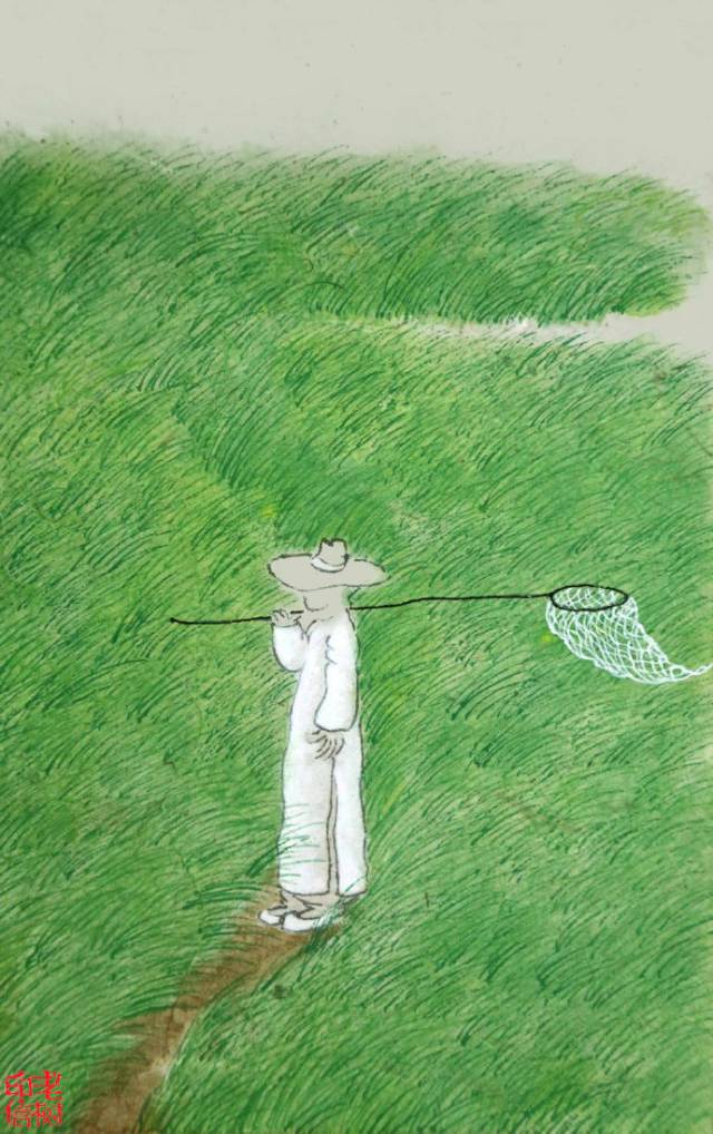 老树诗画里的夏天,老树画画中秋的诗