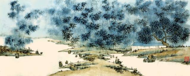 老树诗画里的夏天,老树画画中秋的诗