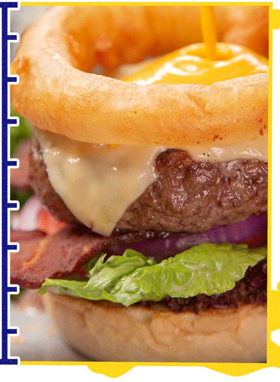 四层芝士堡,爆浆珍珠芝士堡