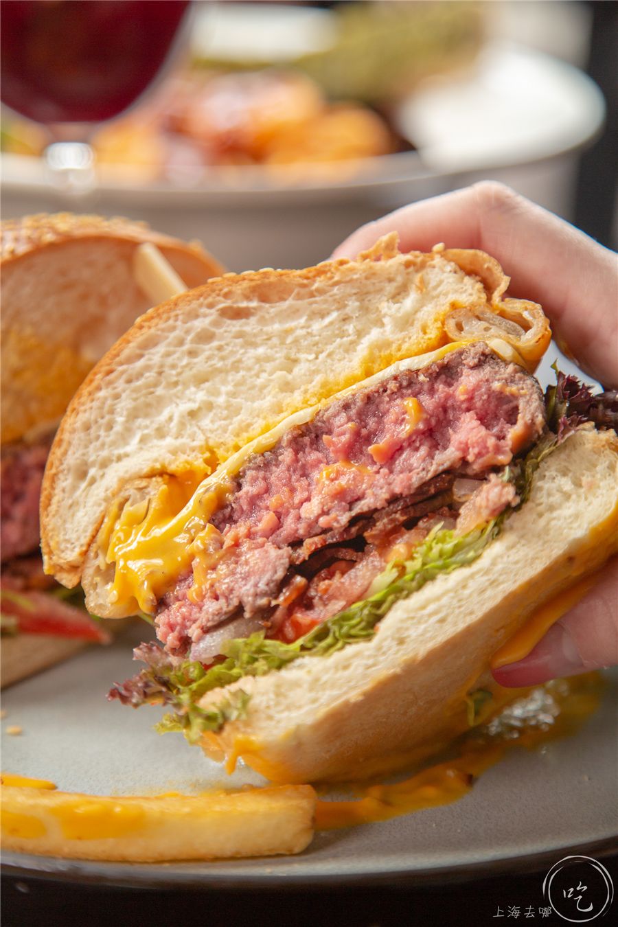 四层芝士堡,爆浆珍珠芝士堡