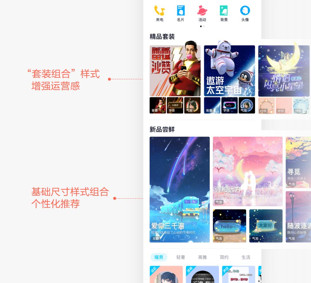 轻盈娱乐|QQ个性化商城改版