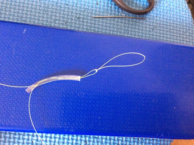 路亚串钩防缠线组绑法,海竿串钩线组防缠绑法视频