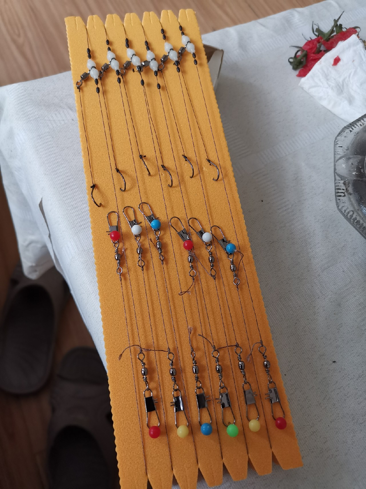 普通自制串钩最简单方法,如何自制马口串钩