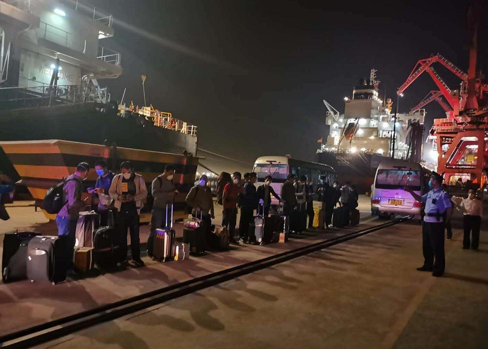 天津港允许船员换班吗,天津港船员换班政策