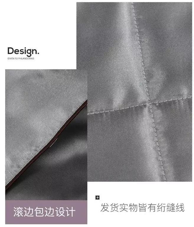 这床夏凉被，一盖就凉，不开空调也很爽