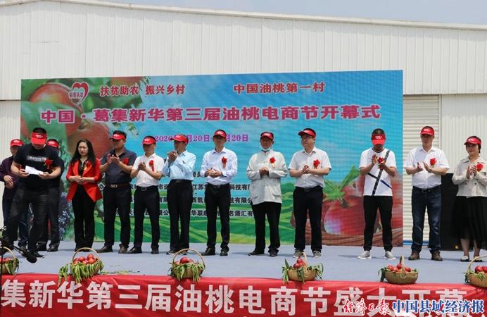 2022年砀山油桃的销量,砀山葛集镇油桃电商节