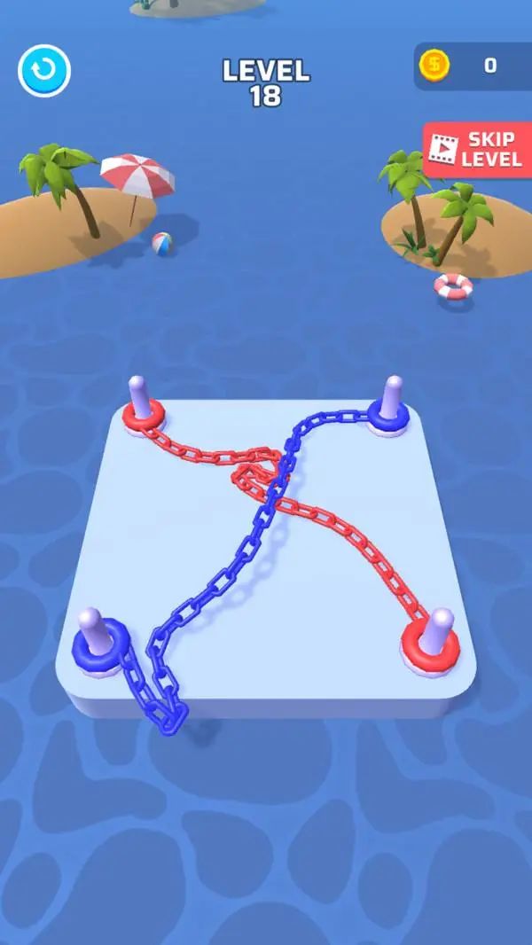 《暴走的缠结》登顶国内免费榜QQ上*赚网**小游戏仍然火热|休闲新游周报