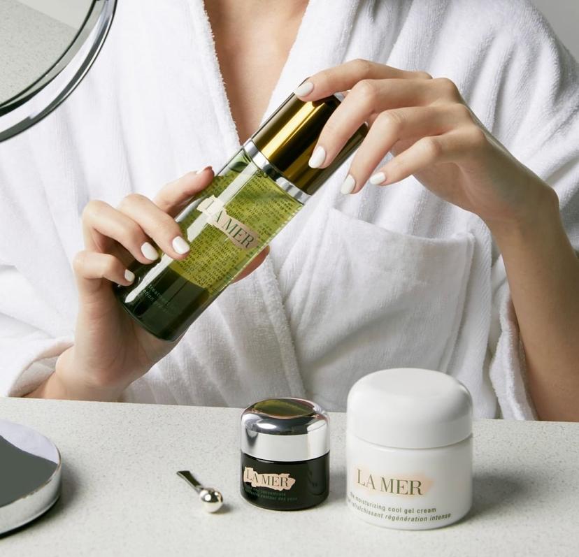 海蓝之谜lamer全新精华凝霜清爽型,lamer海蓝之谜眼霜礼盒