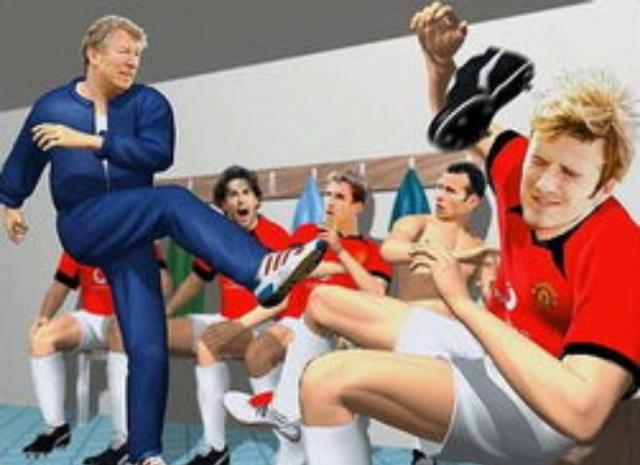 一场比赛名帅们如何掌控更衣室?弗爵爷的“吹风机”是秘密*器武**