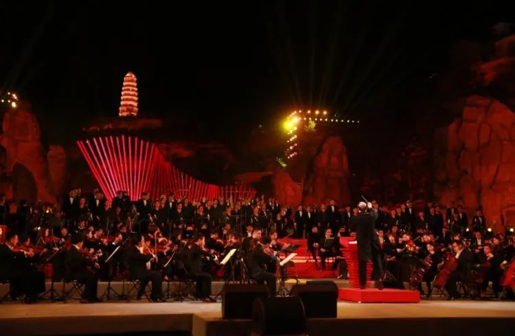 中央音乐学院延安523音乐节,延安523音乐节开幕式晚会