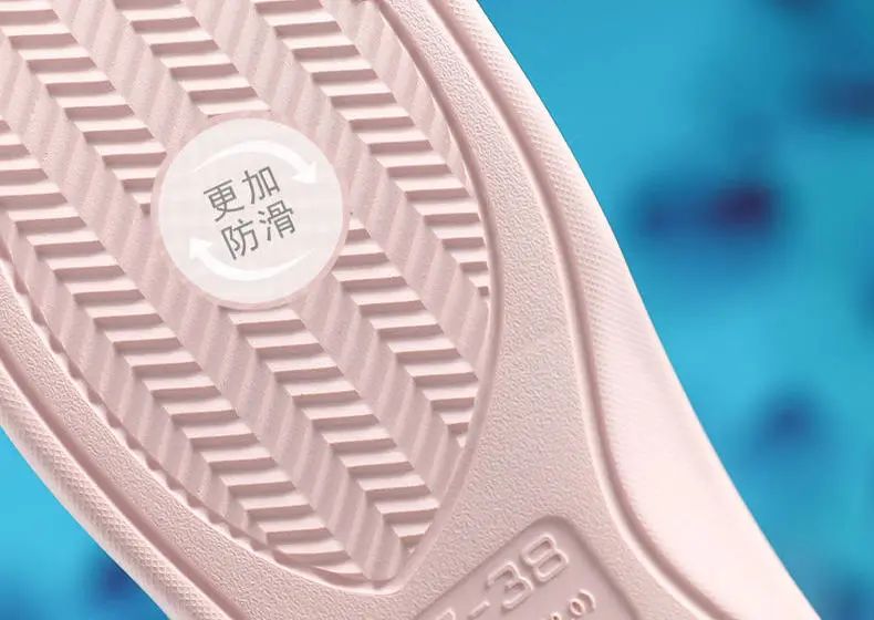 一双能按摩的浴室拖鞋,Q软防滑,好穿到爆,每一步都在保健