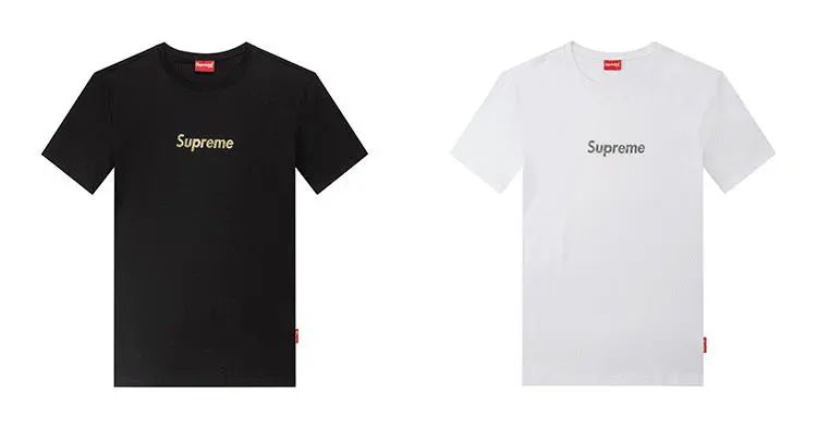supreme短袖明星同款,明星都在穿的t恤