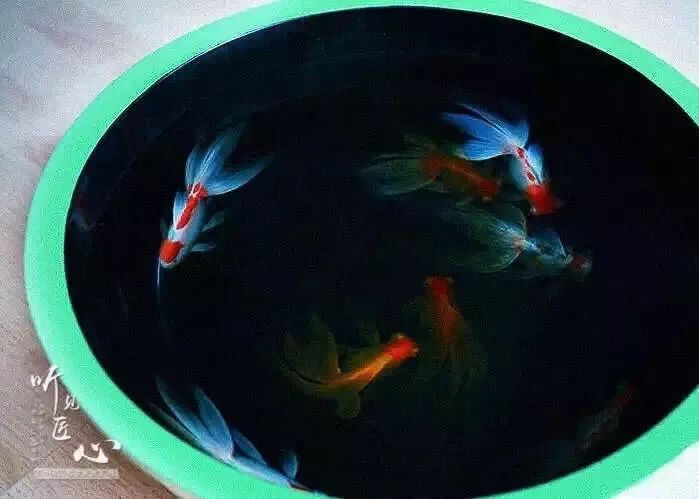 他笔下的金鱼一尾10万，灵动如真“气死猫”