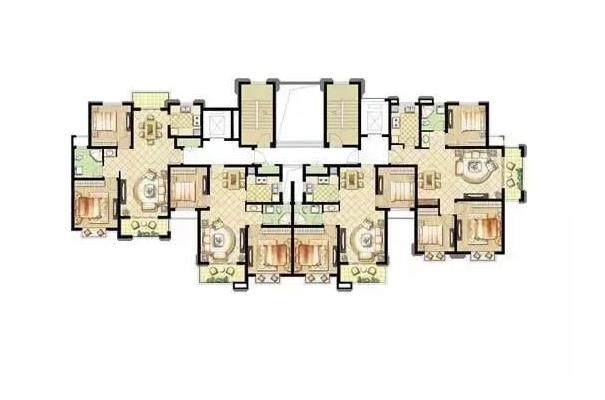 一梯两户好还是两梯四户的户型好,一梯两户与两梯两户对比