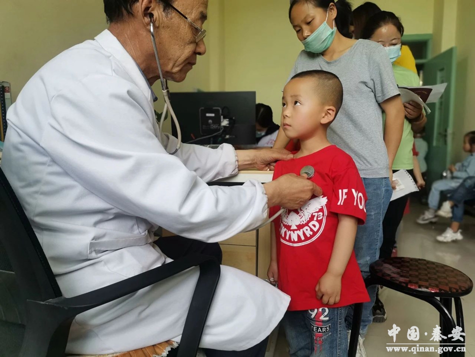 秦安县妇幼保健院开展全县托幼机构入园儿童健康体检工作