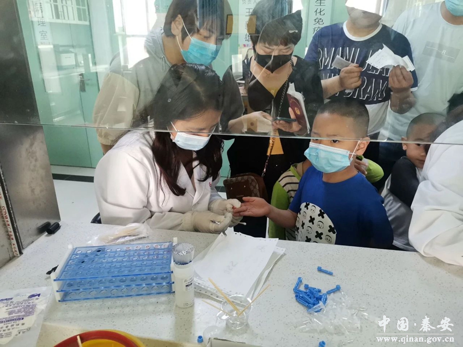 秦安县妇幼保健院开展全县托幼机构入园儿童健康体检工作