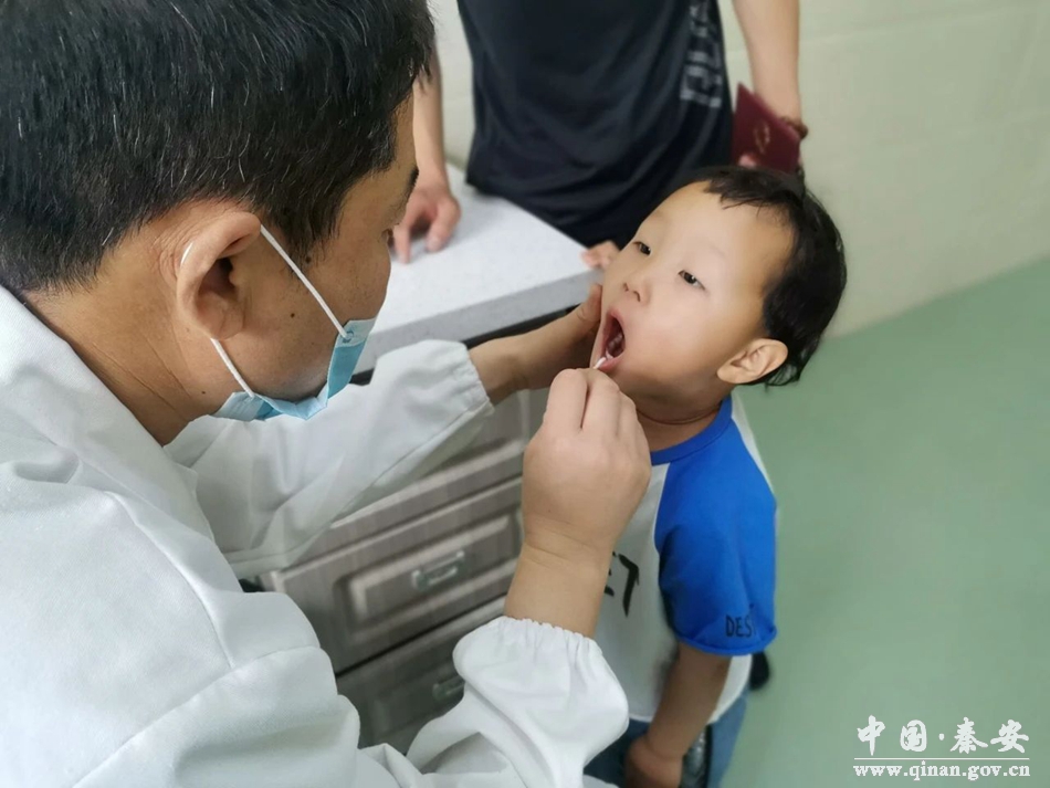 秦安县妇幼保健院开展全县托幼机构入园儿童健康体检工作