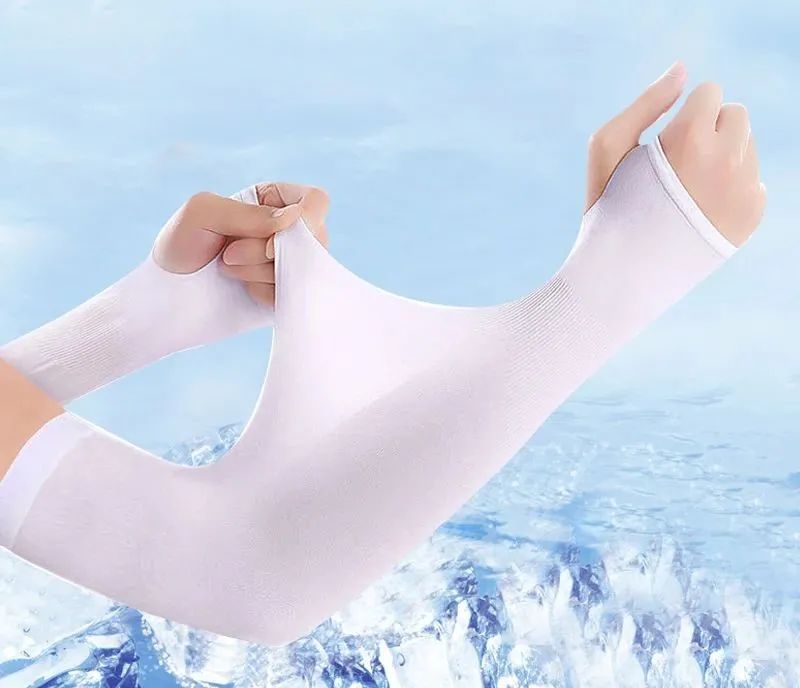 紫外线冰袖测评,冰袖防晒防紫外线骑行必备