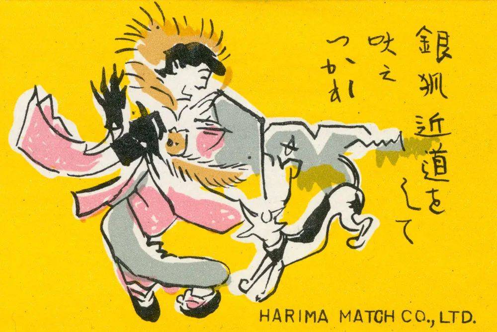 又美又萌，我被百年前的日本火柴盒包装惊艳了