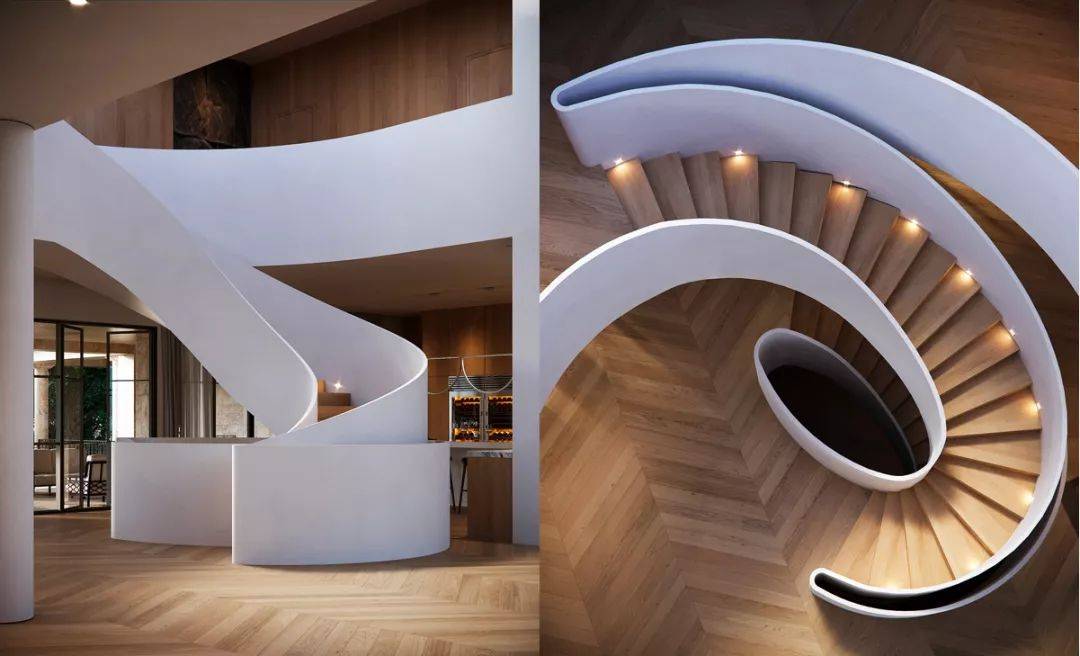 复式楼楼梯设计大全,楼梯还可以这样设计