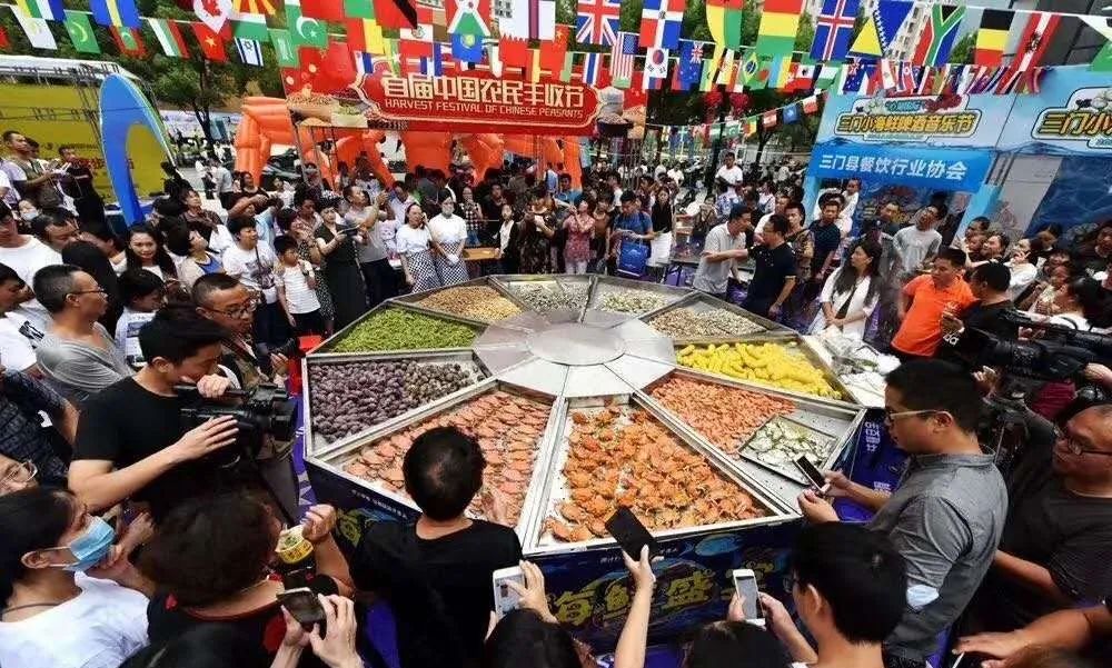 啤酒龙虾节汉中铺镇,褒国古镇啤酒龙虾节直播