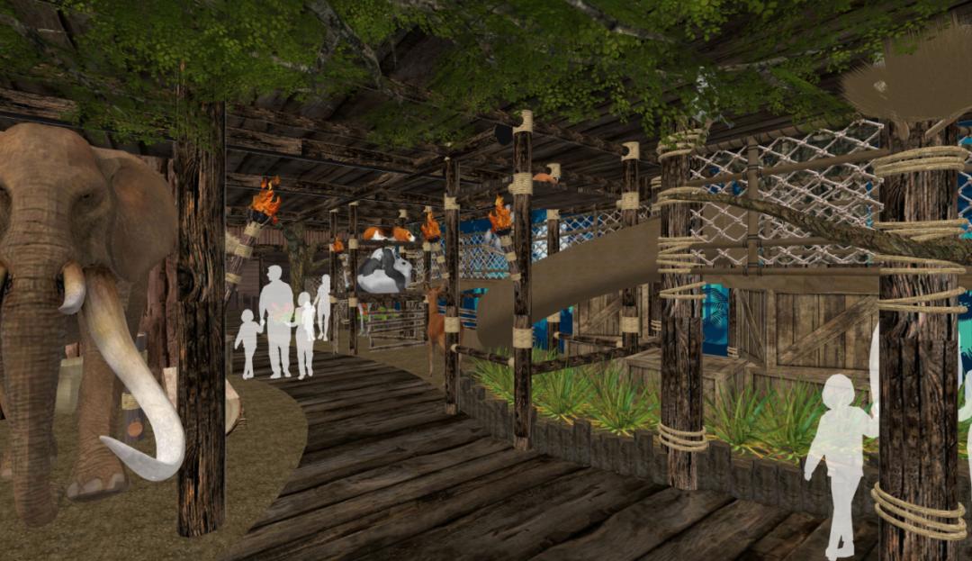 打卡安华汇欢乐舟主题公园,安华汇欢乐舟主题乐园真实视频