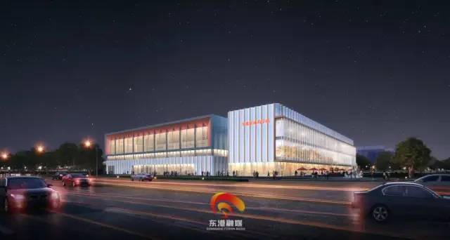 首次曝光！东港区体育中心内部效果图和周边路网规划出炉！