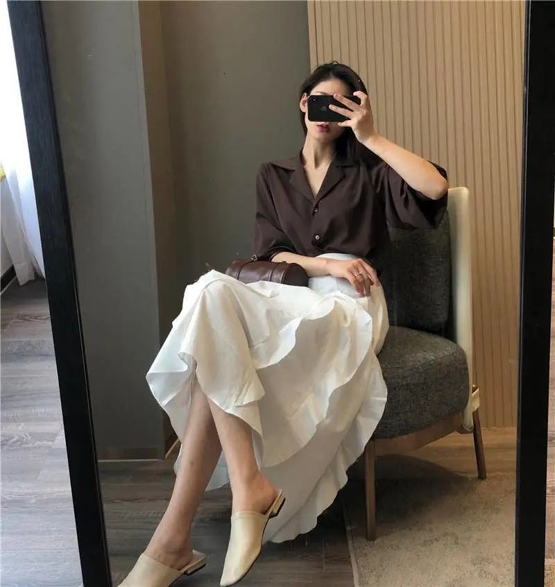 丝光棉聚酯纤维混纺面料,集合棉麻女装