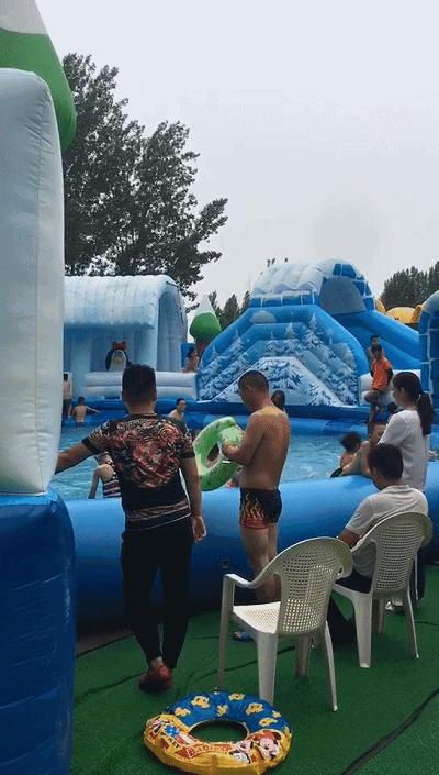 菏泽门票9.9元水上乐园,山东菏泽万象城水上乐园