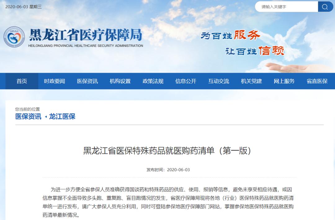 我省医保特殊药品就医购药清单正式发布丨收录医疗机构202家、药店111家名称、地址、联系电话、购药方式全都有