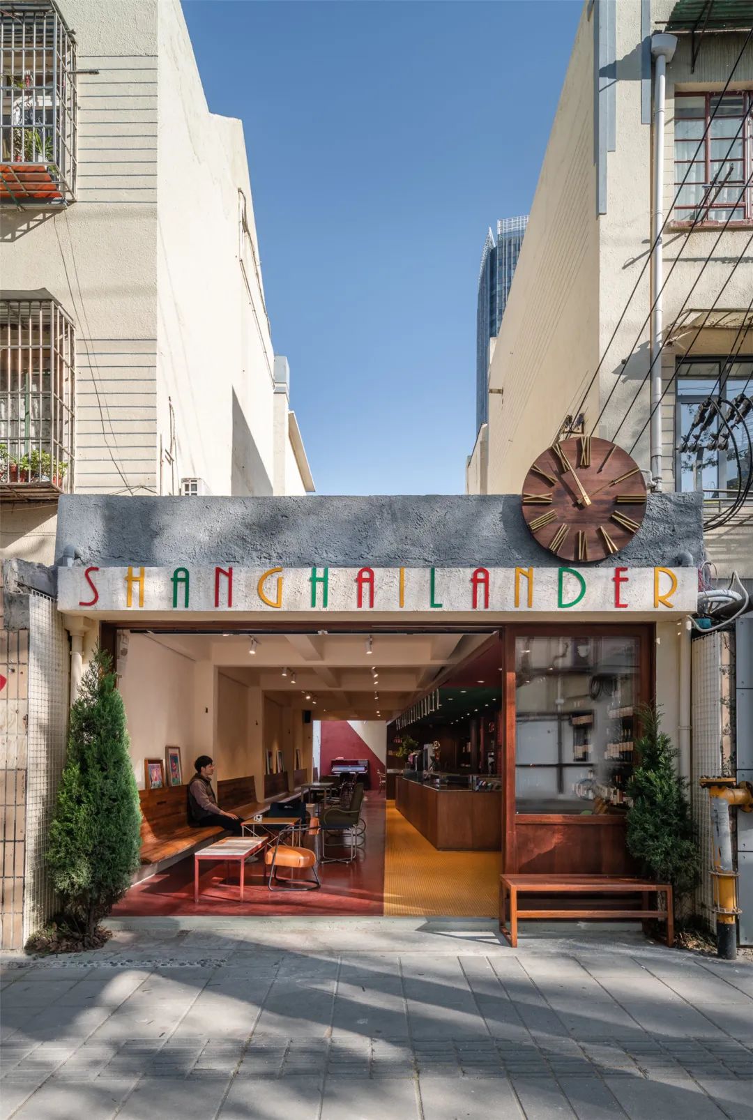 20平米小型的咖啡厅设计,长方形露台咖啡厅