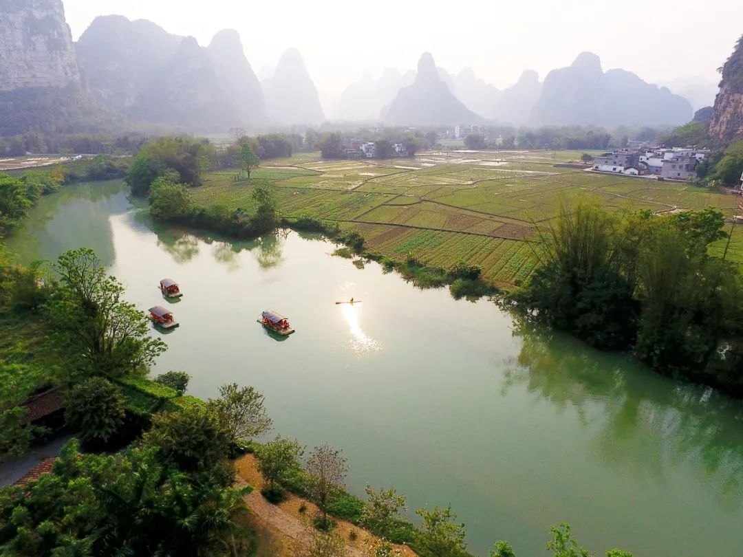 广西明仕田园旅行感想,中越边境明仕田园风景区图片