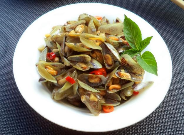炒薄壳米的潮汕最佳吃法,潮汕炒薄壳