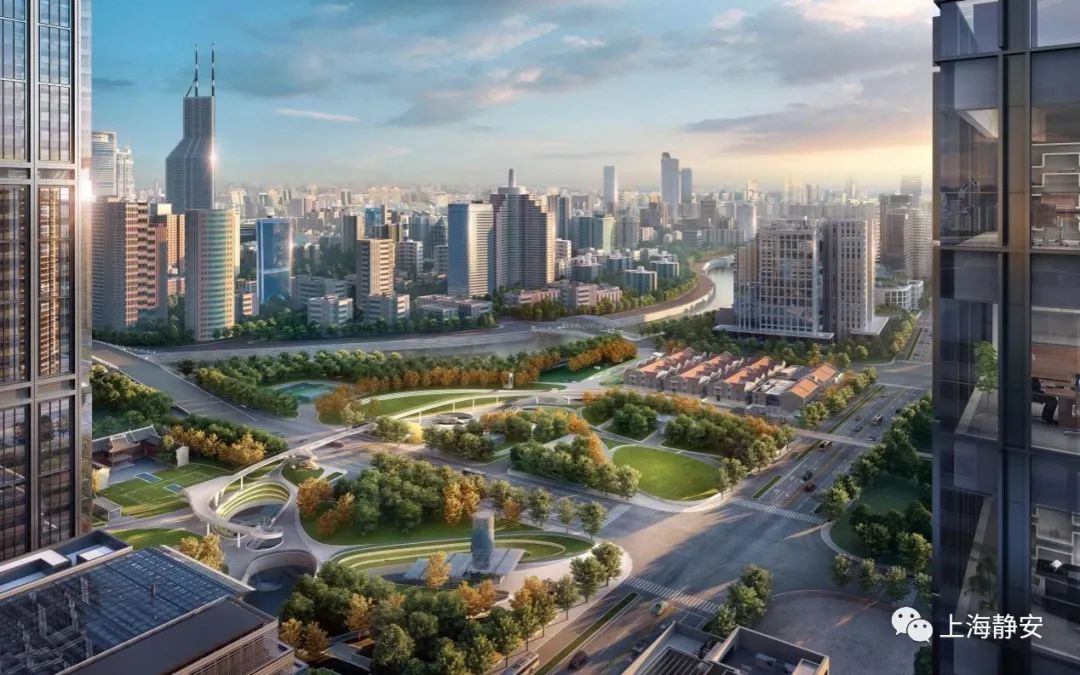 苏河湾中心图片,苏河湾塔尖夜景