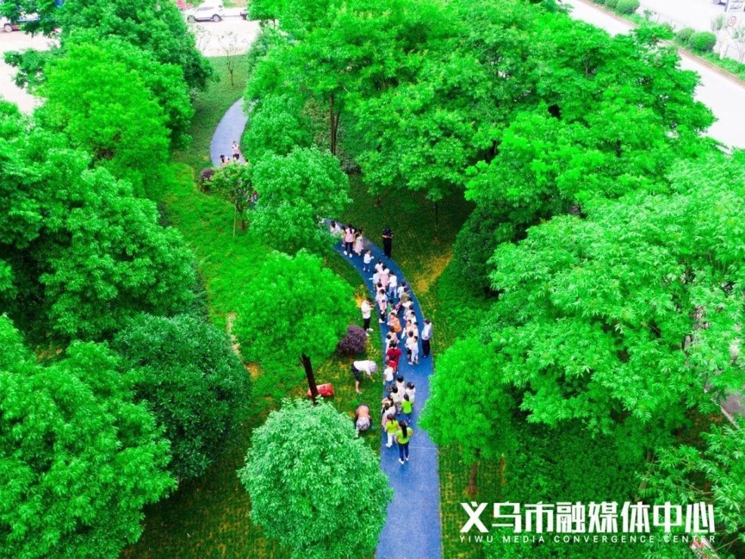 义乌人,本周完工!新增5个休闲健身好去处