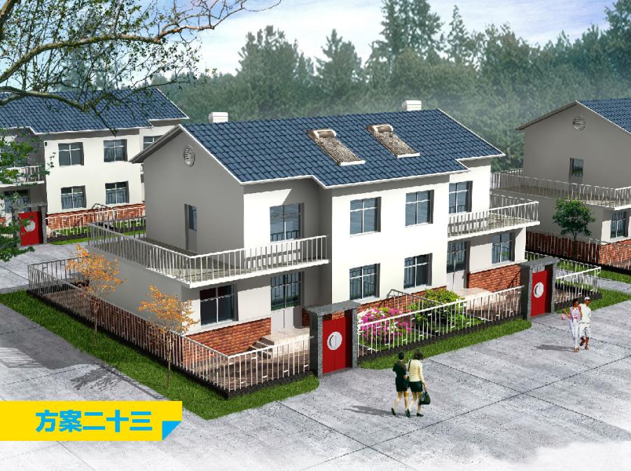 栾城自建房二楼长什么样,栾城农村改造房