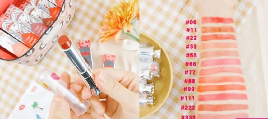 dior烈焰蓝金唇膏新款,雅诗兰黛花漾唇膏莹炫系列