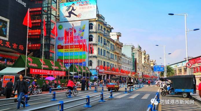 航拍防城港城市视频,航拍防城港市全景美景