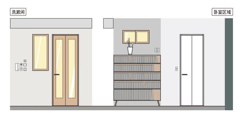 客餐一体设计小户型,客厨一体日式小户型