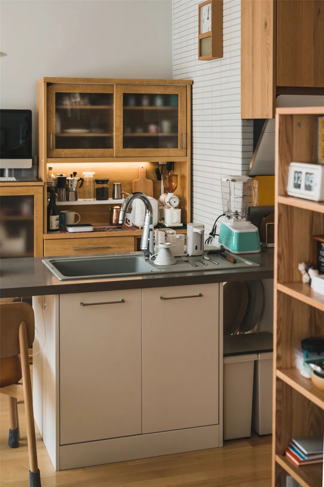 客餐一体设计小户型,客厨一体日式小户型