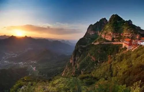 邯郸古武当山风景区视频,邯郸东太行和古武当山