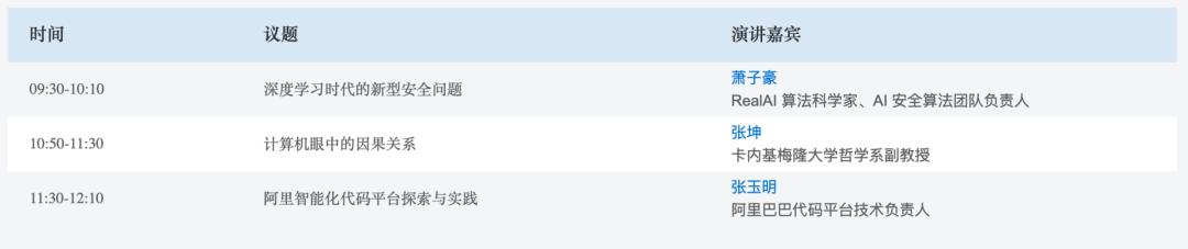 重磅日程公布！与百名大咖在线交流技术，2天20个AI论坛不可错过