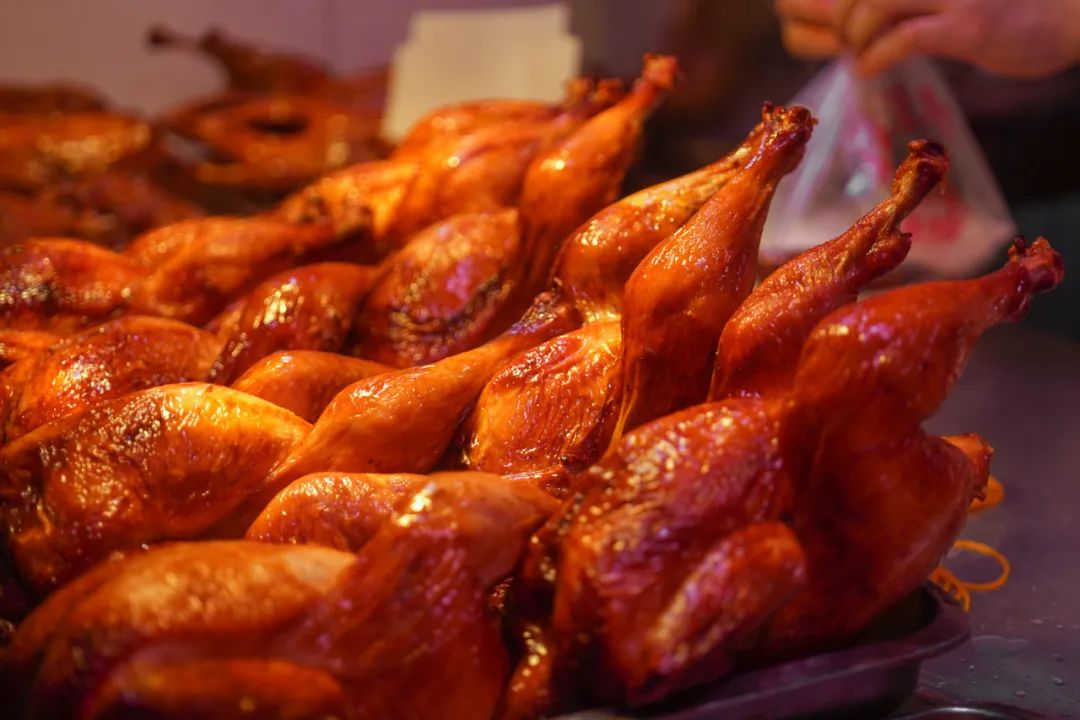 30年老店卤鸡,30年老字号温州八珍烤鸡