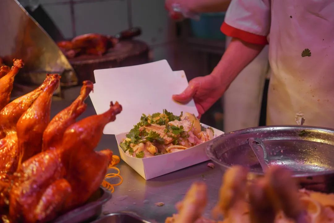 30年老店卤鸡,30年老字号温州八珍烤鸡