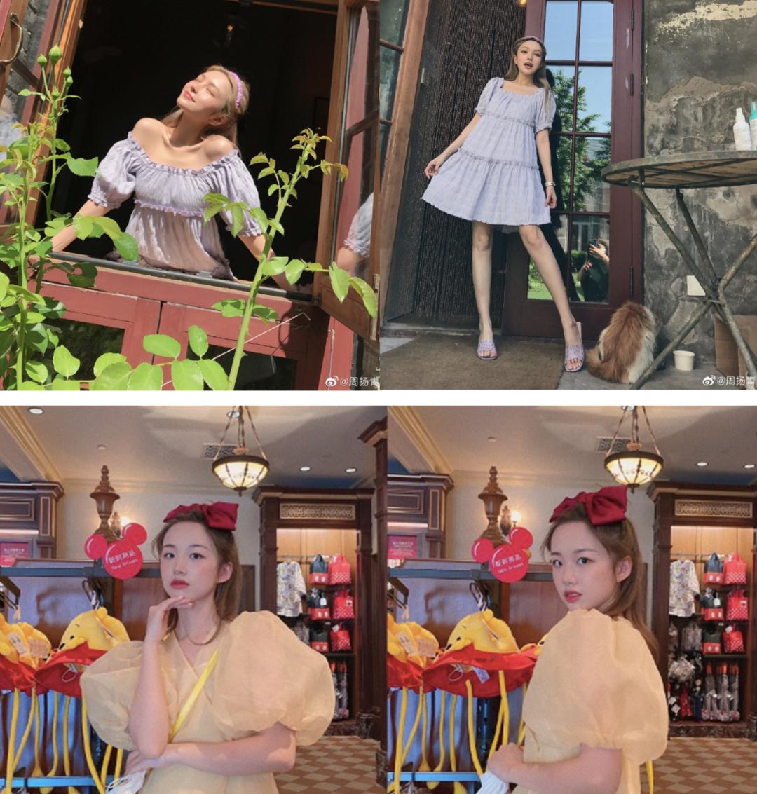 小个子迪士尼在逃公主穿搭,迪士尼公主式穿搭