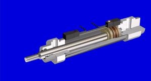 气缸盖工作原理3d动画,直线转动气缸工作原理3d动画