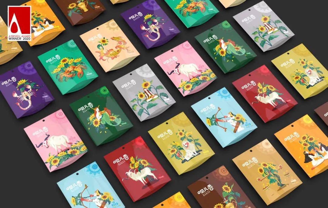 洽洽瓜子和洽洽多味瓜子哪个好吃,洽洽瓜子包装设计表现形式和手法