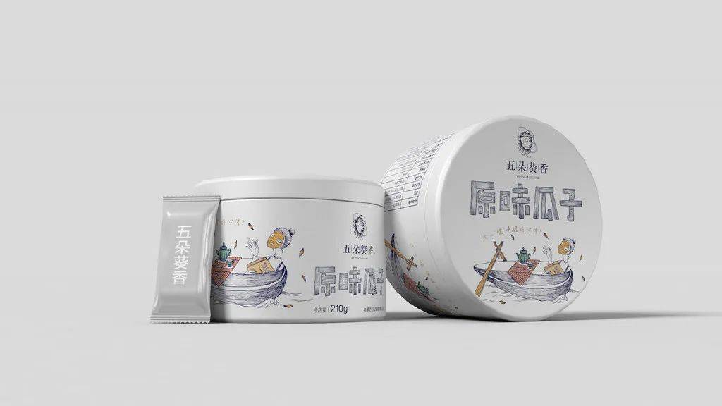 洽洽瓜子和洽洽多味瓜子哪个好吃,洽洽瓜子包装设计表现形式和手法