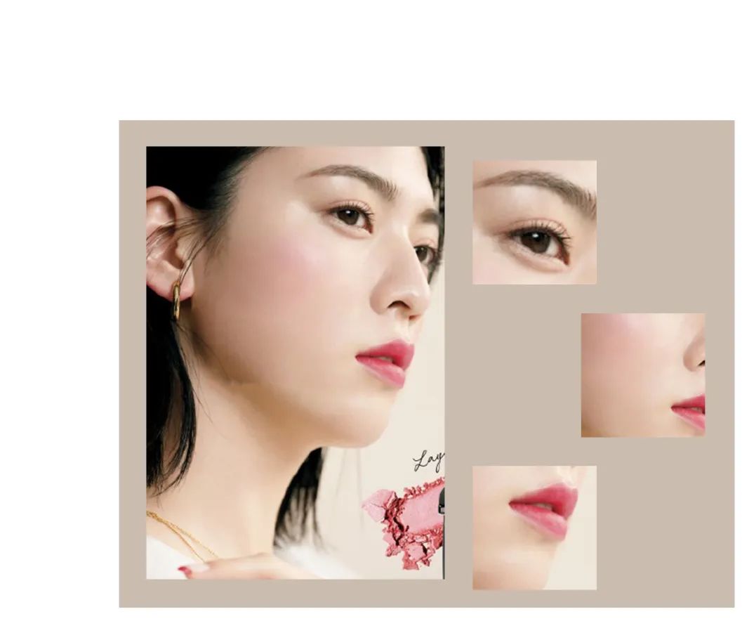 成熟系淡颜妆容御姐妆,清冷厌世风妆容
